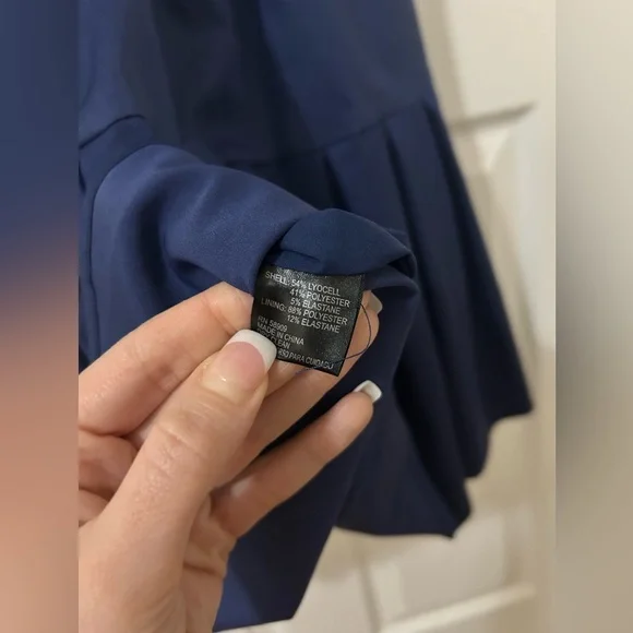 Antonio melani navy blue midi dress - Picture 7 of 12